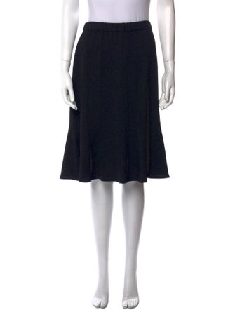 St. John Collection Wool Knee-Length Skirt
