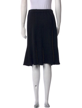 St. John Collection Wool Knee-Length Skirt