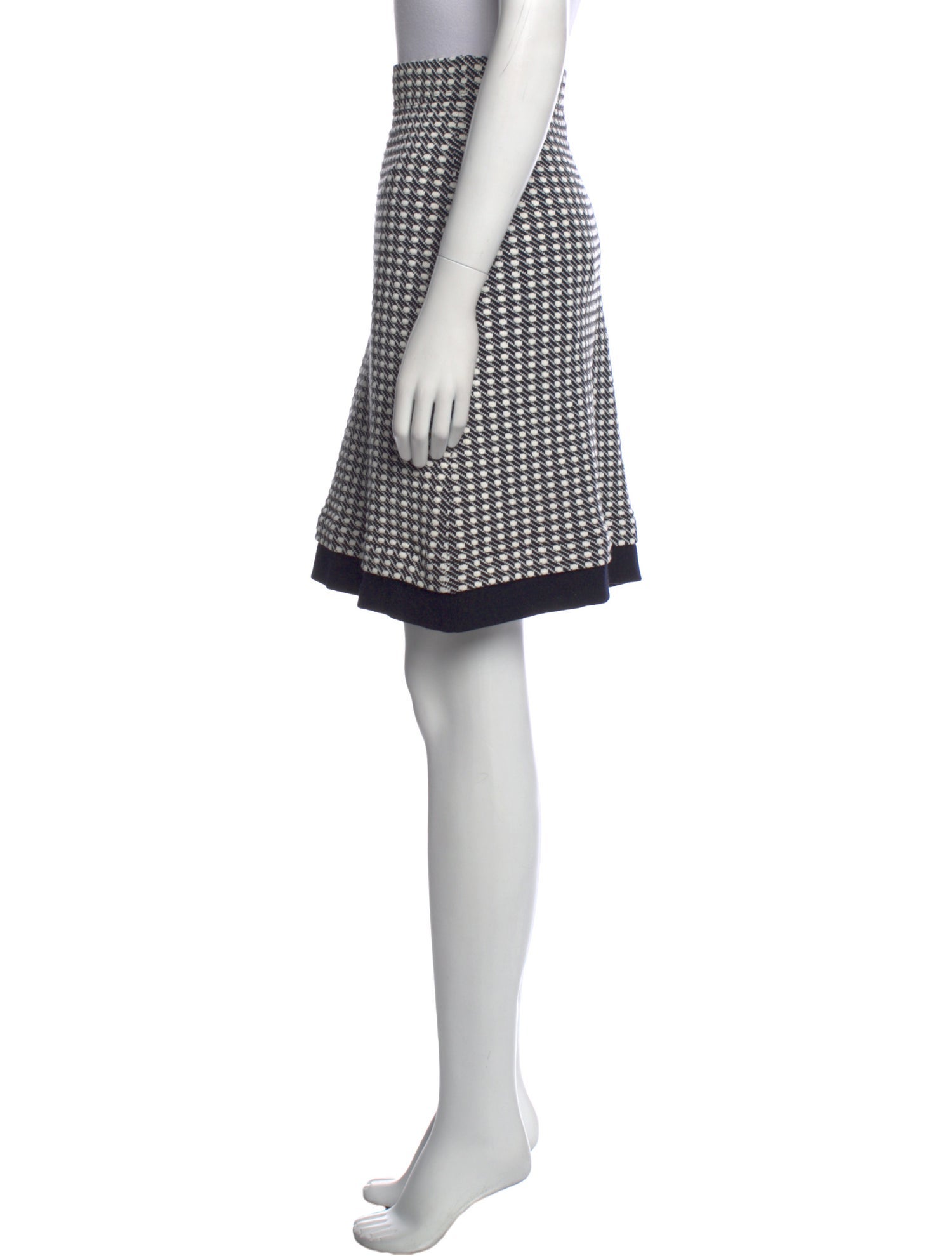 St. John Collection Printed Knee-Length Skirt