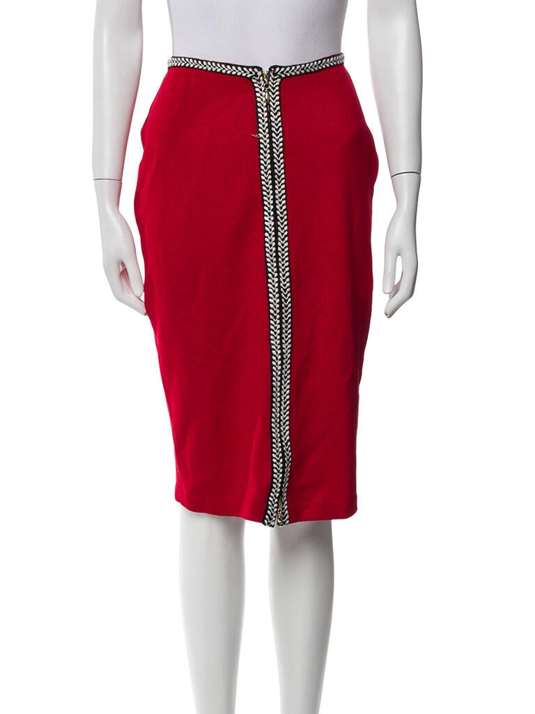 St. John Collection Printed Mock Neck Sweater