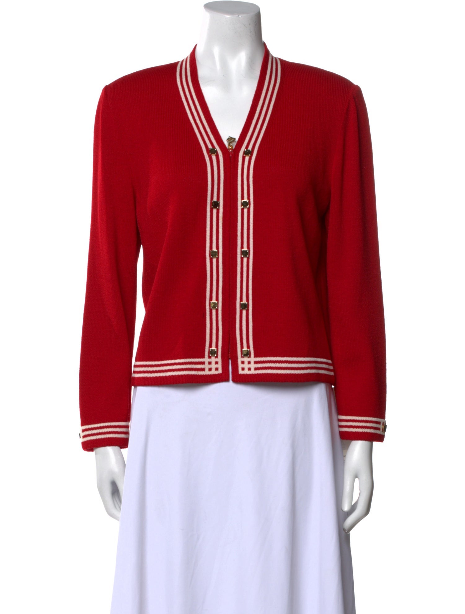 St. John Collection V-Neck Sweater