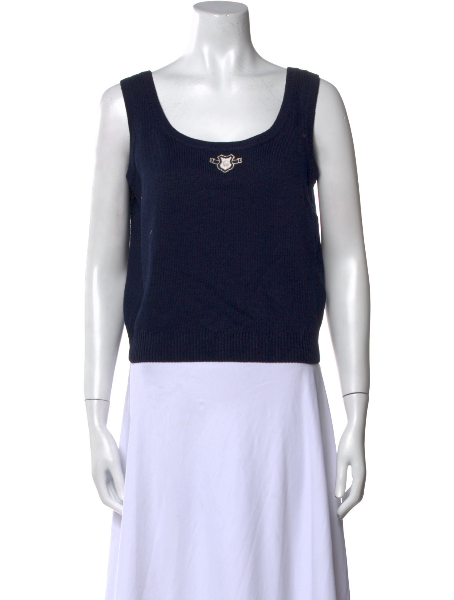 St. John Collection Scoop Neck Sweater