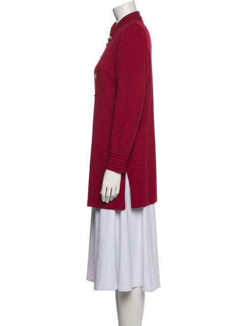 St. John Collection By Maria Gray Wool Peacoat