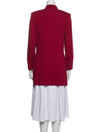 St. John Collection By Maria Gray Wool Peacoat