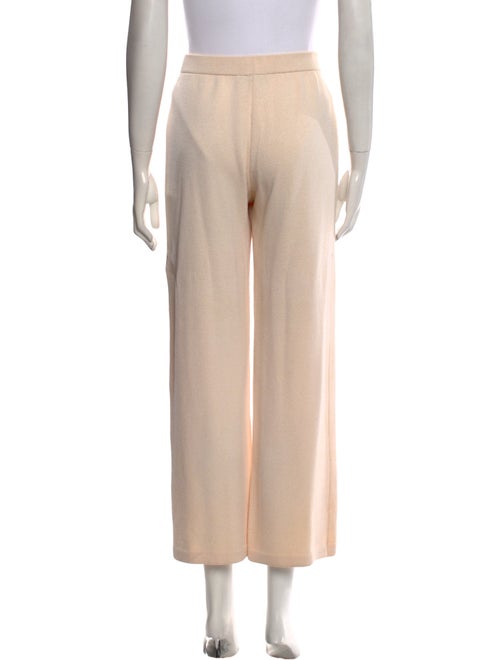St. John Collection Wool Wide Leg Pants