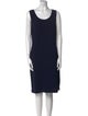 St. John Collection Wool Knee-Length Dress