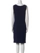 St. John Collection Wool Knee-Length Dress