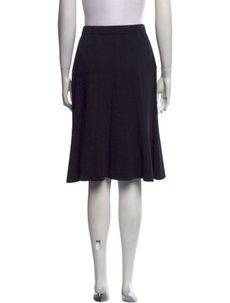 St. John Collection Wool Knee-Length Skirt