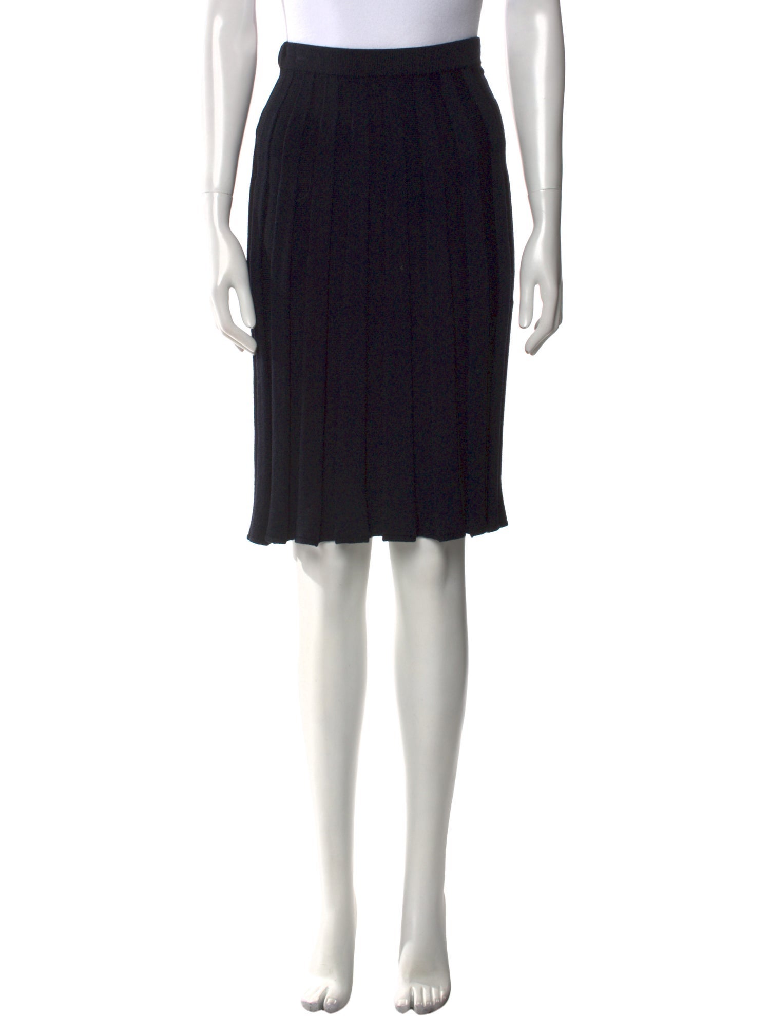 St. John Collection Wool Knee-Length Skirt