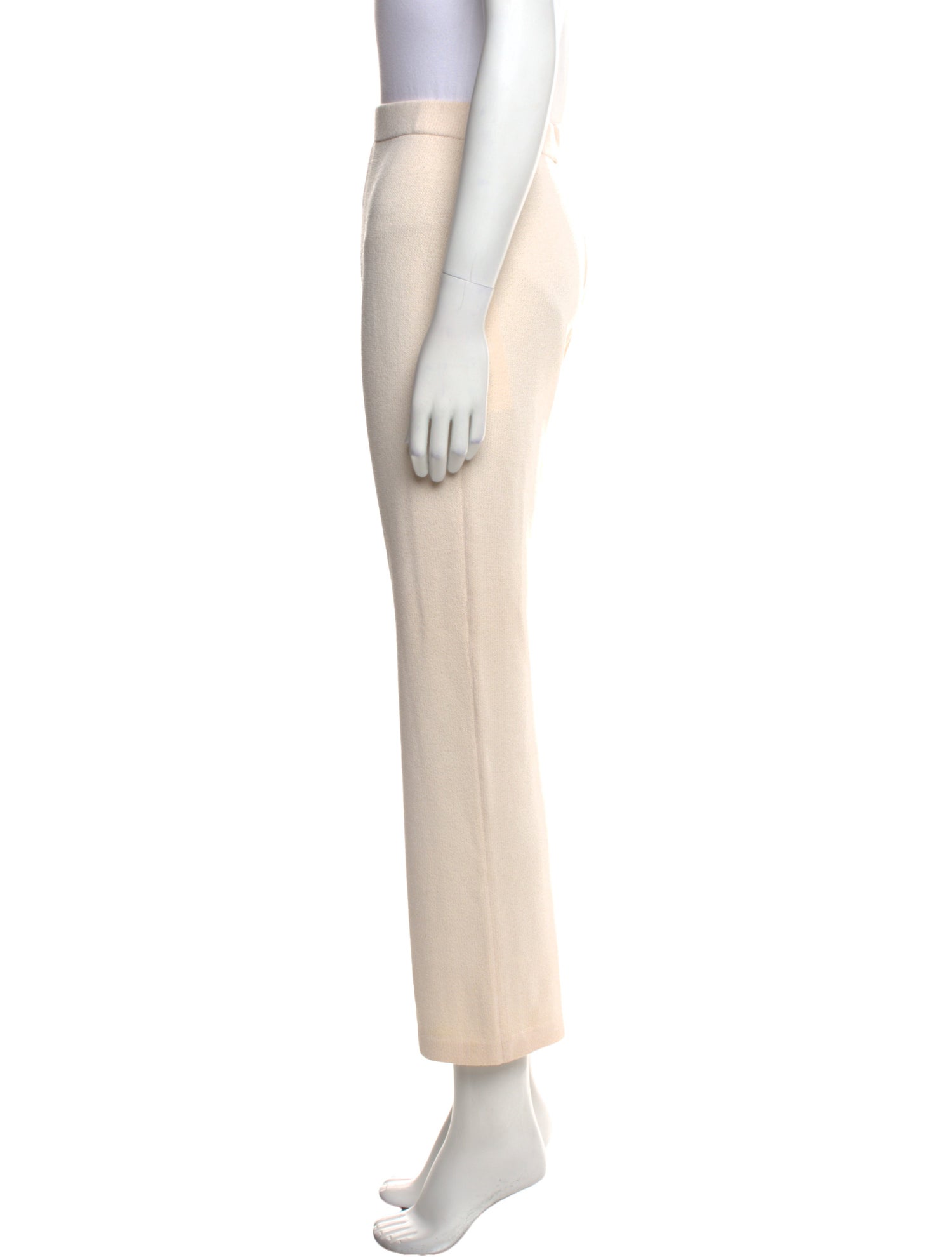 St. John Collection Wool Wide Leg Pants