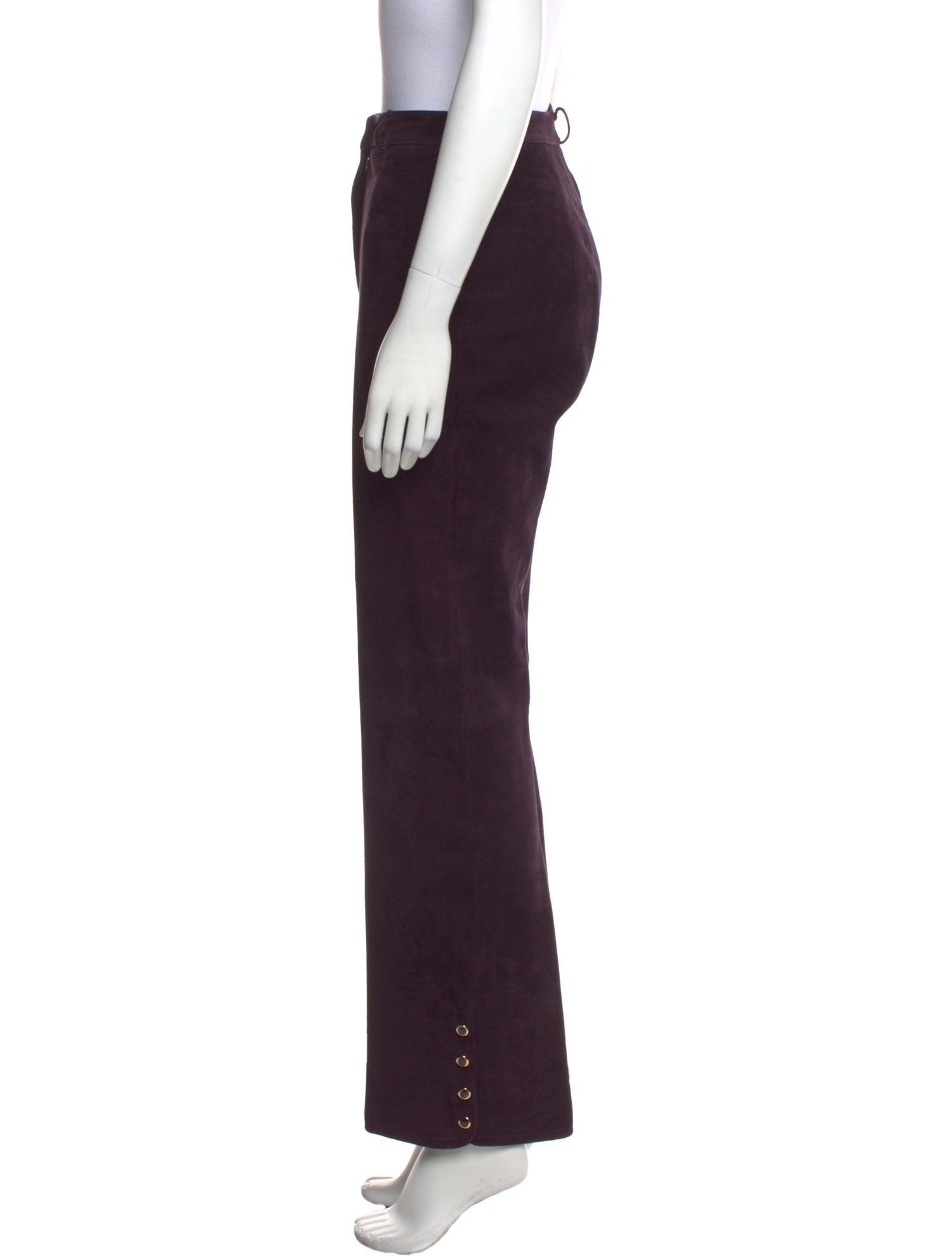 St. John Collection Silk Wide Leg Pants
