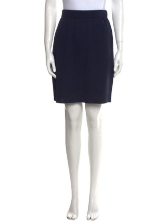 St. John Collection Wool Knee-Length Skirt