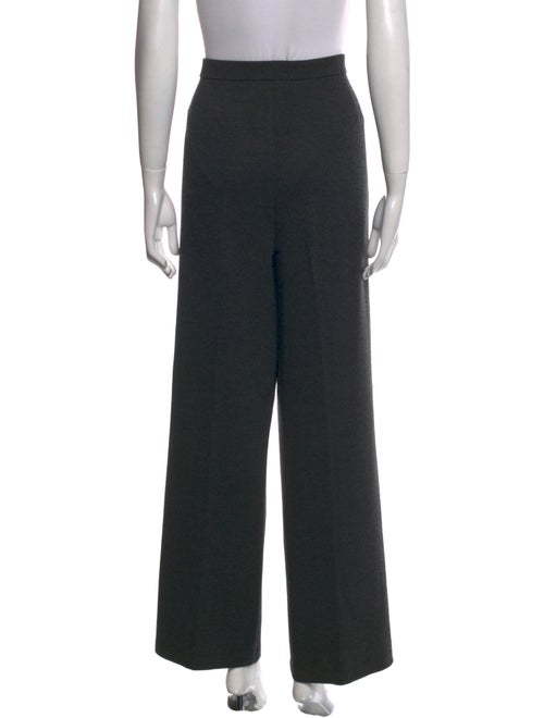 St. John Collection Wool Wide Leg Pants