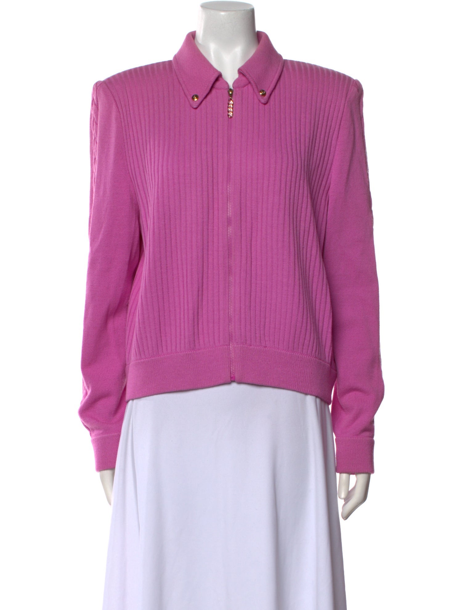 St. John Collection Mock Neck Sweater