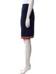 St. John Collection Colorblock Pattern Knee-Length Skirt