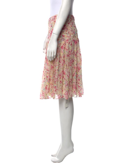 St. John Collection Silk Knee-Length Skirt