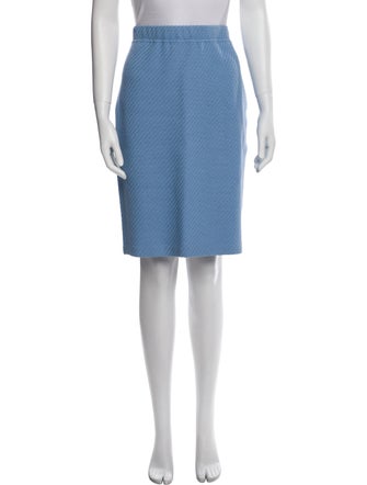 St. John Collection Wool Knee-Length Skirt