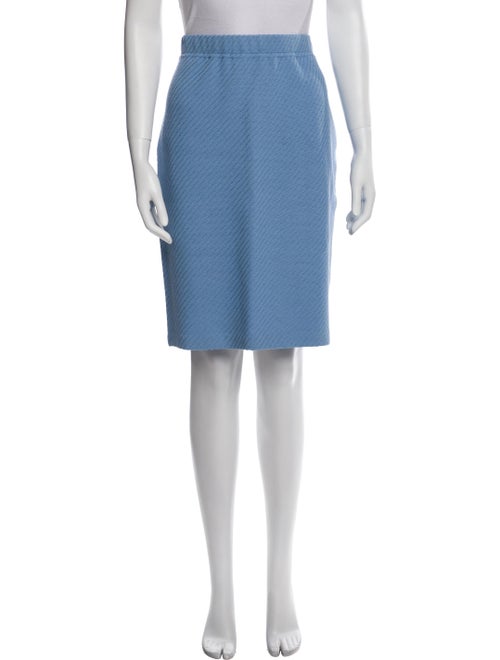 St. John Collection Wool Knee-Length Skirt