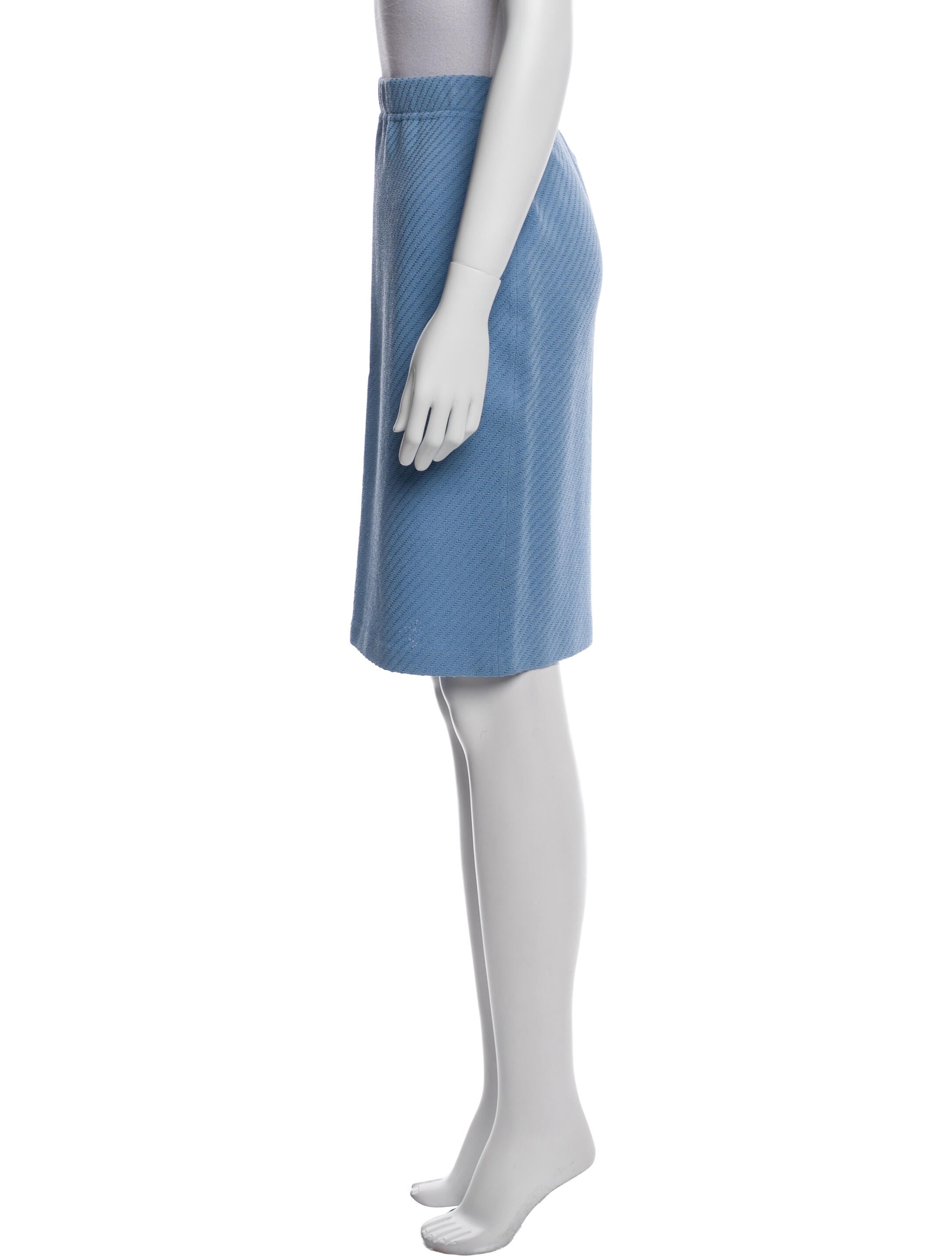 St. John Collection Wool Knee-Length Skirt