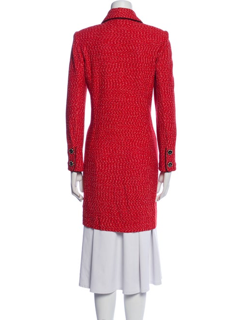 St. John Collection Tweed Pattern Coat