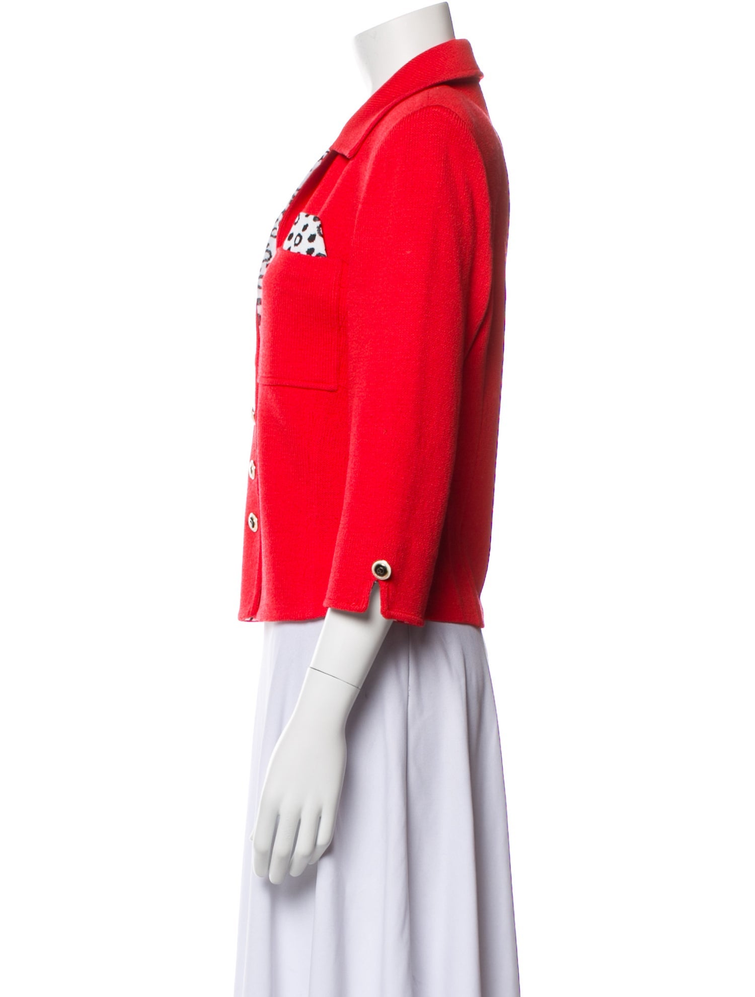 St. John Collection Graphic Print Blazer