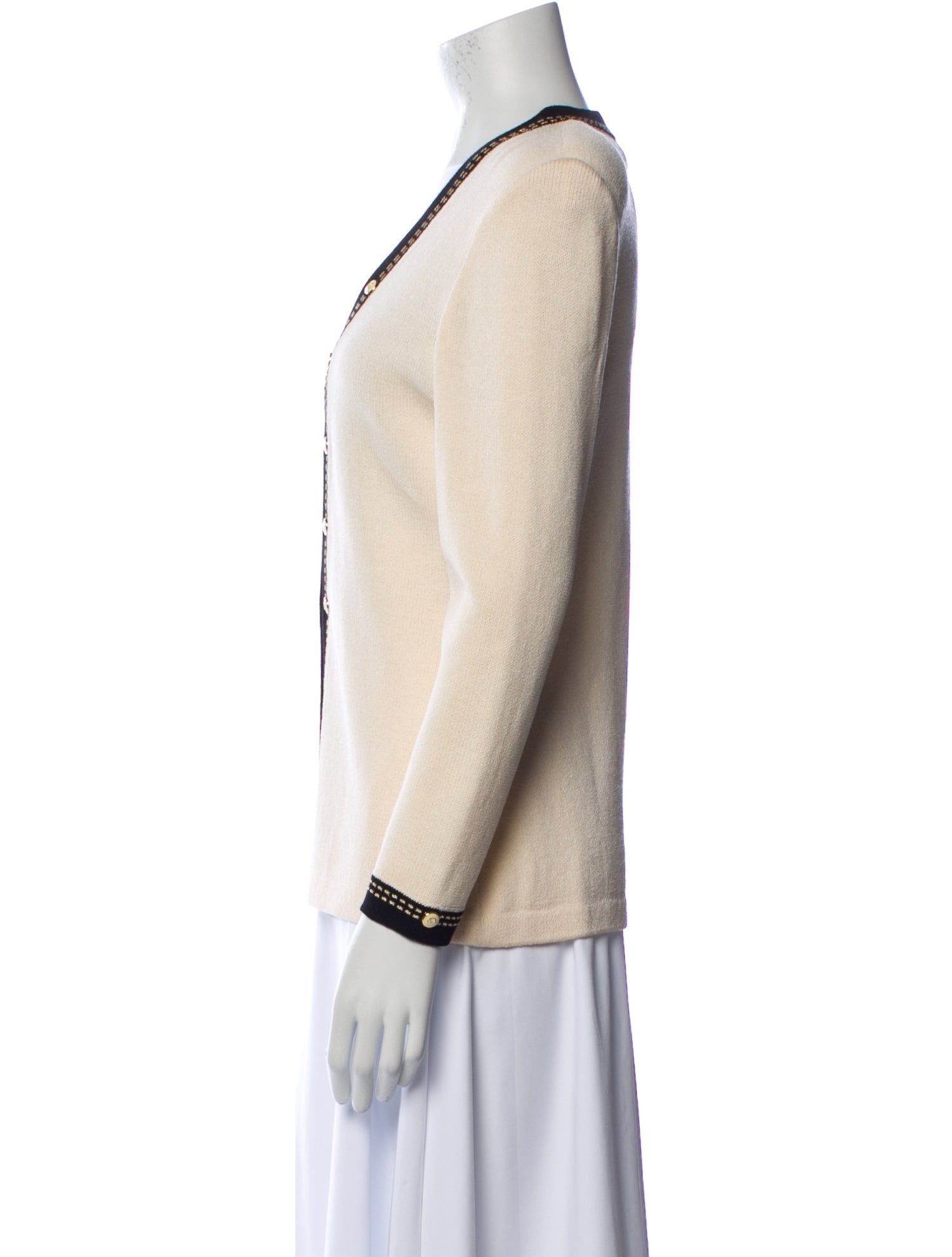 St. John Collection Colorblock Pattern Evening Jacket