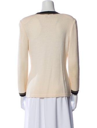 St. John Collection Colorblock Pattern Evening Jacket