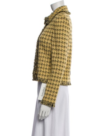 St. John Collection Tweed Pattern Evening Jacket