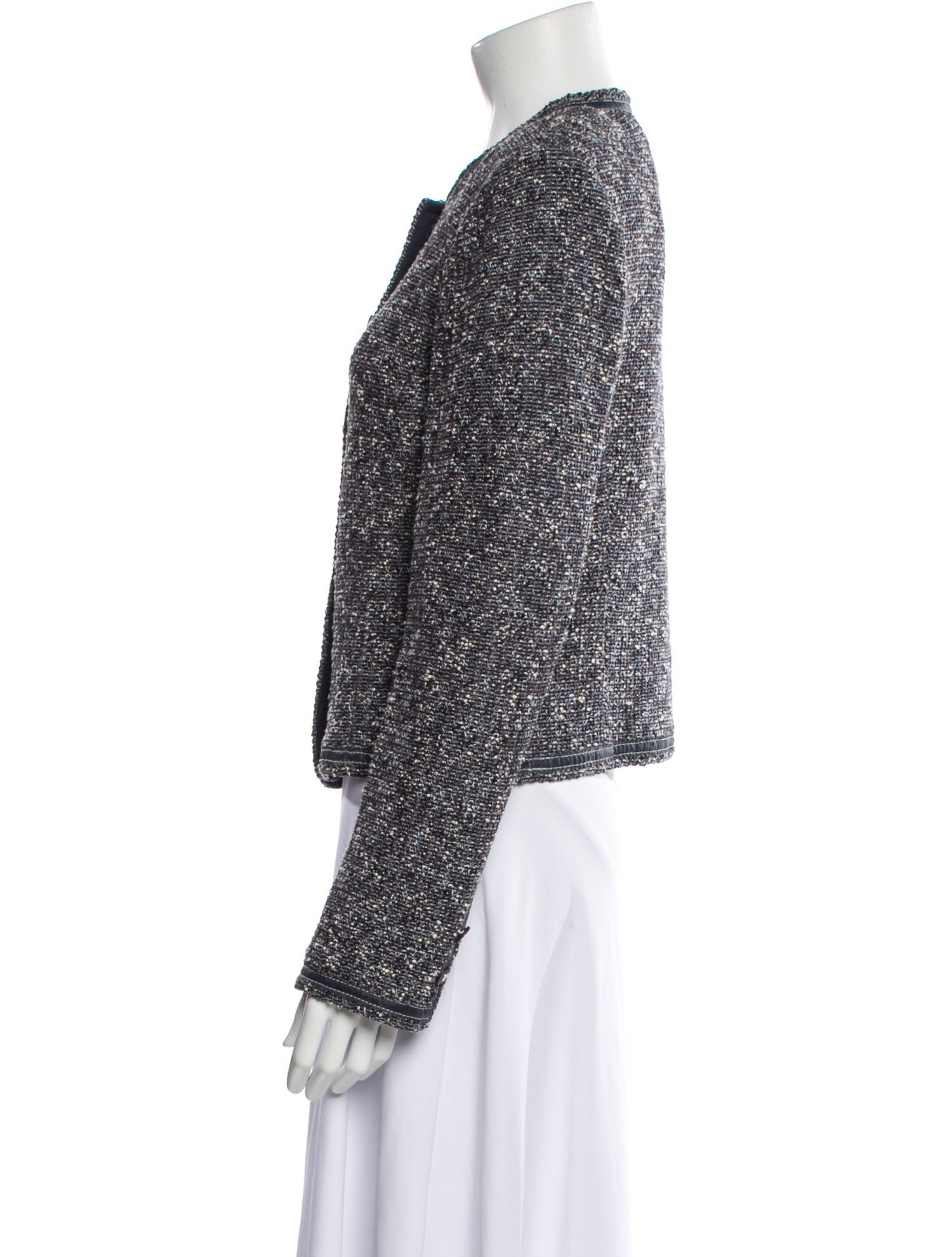 St. John Collection Tweed Pattern Evening Jacket