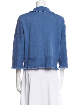 St. John Collection Wool Crew Neck Sweater