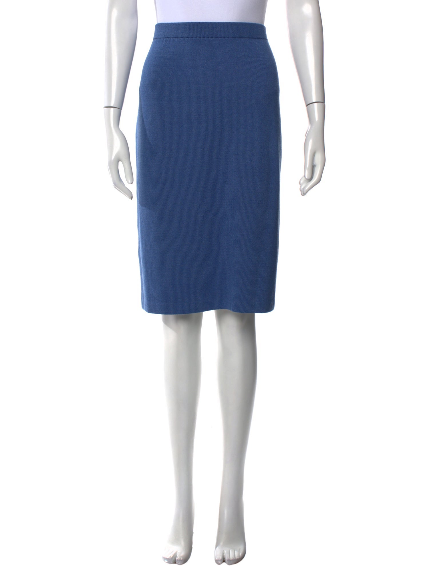 St. John Collection Wool Knee-Length Skirt