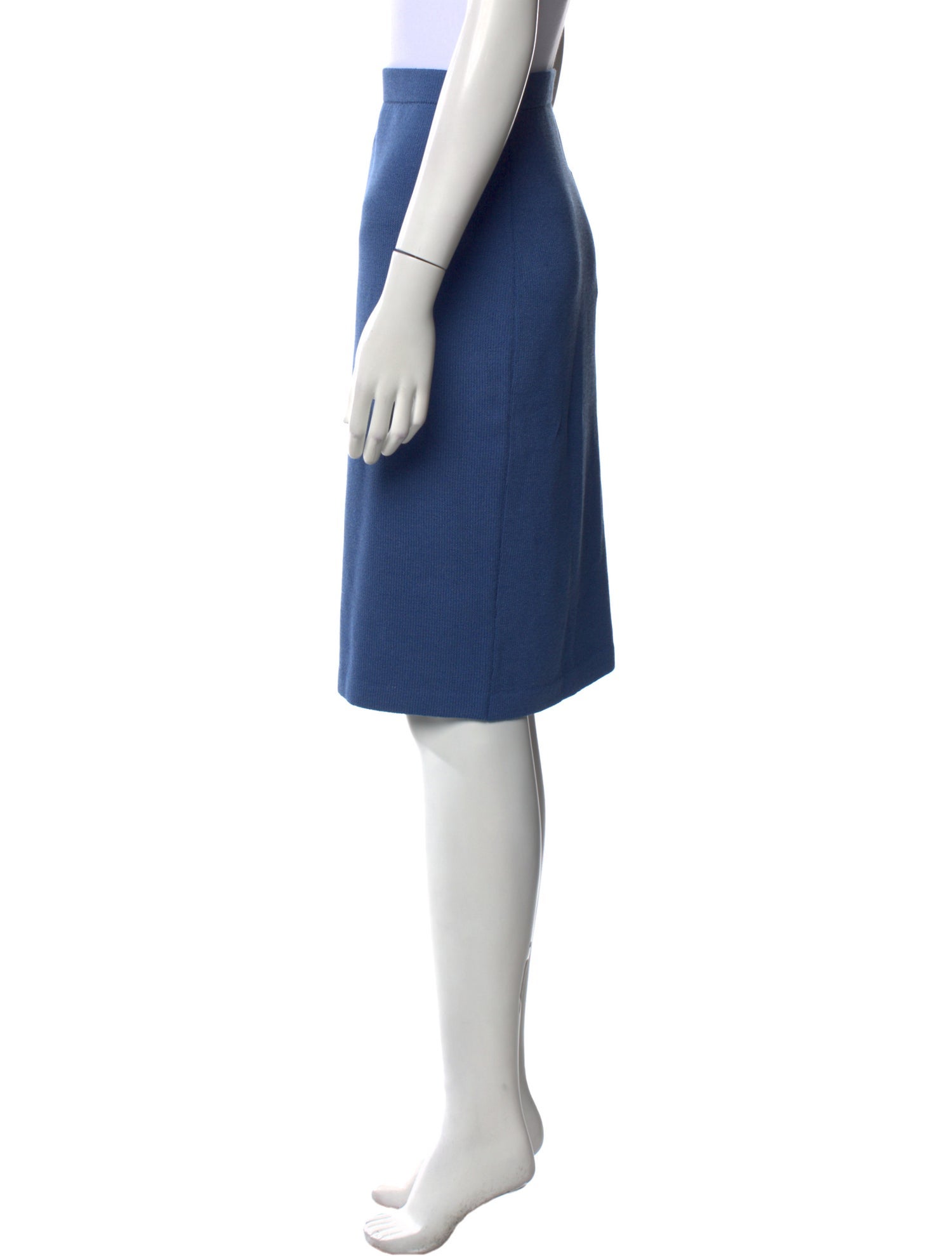 St. John Collection Wool Knee-Length Skirt