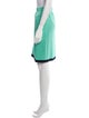 St. John Collection Colorblock Pattern Knee-Length Skirt