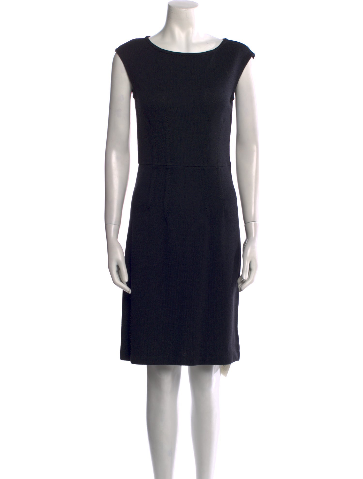 St. John Collection Wool Knee-Length Dress