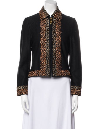 St. John Collection Printed Jacket