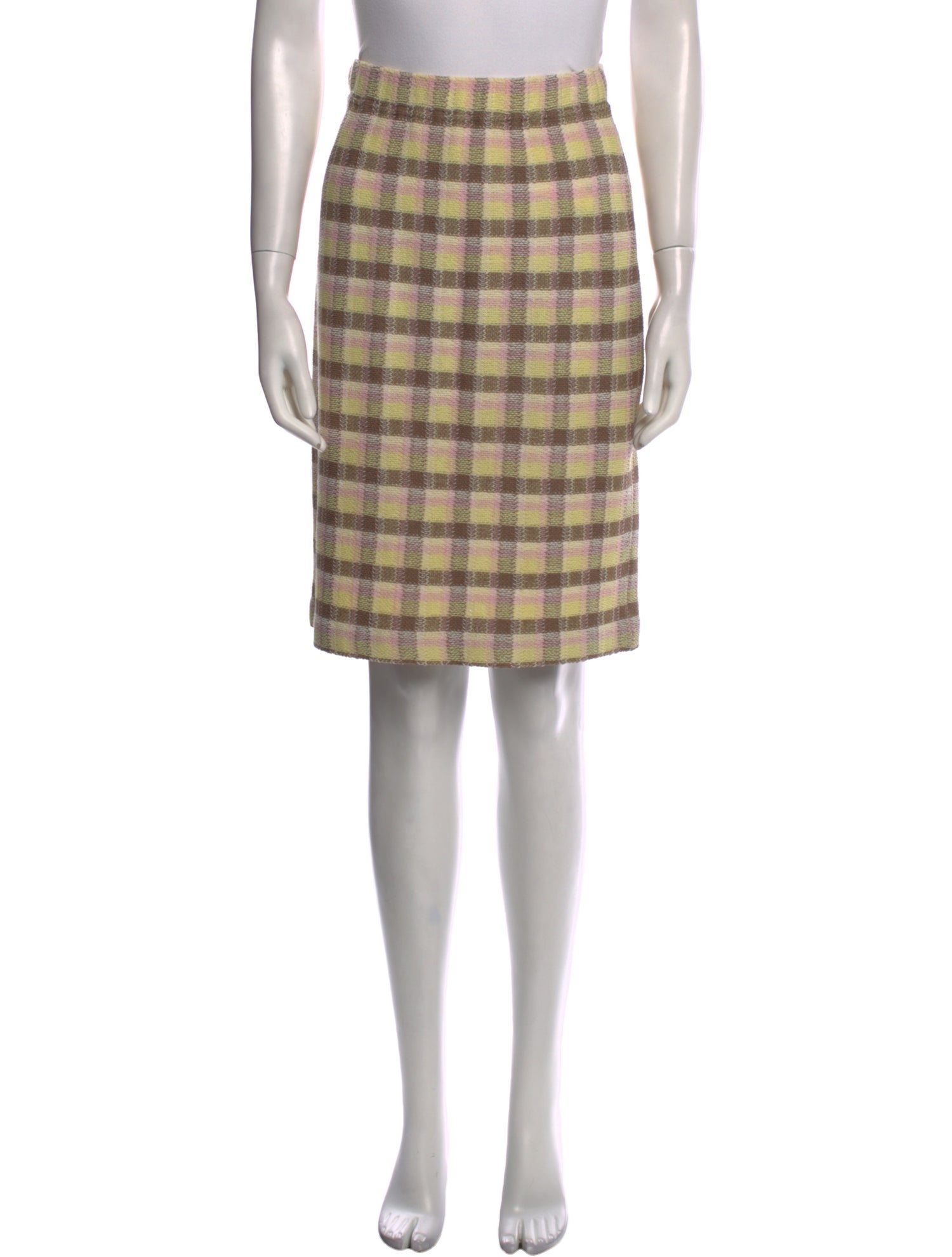 St. John Collection Vintage Knee-Length Skirt