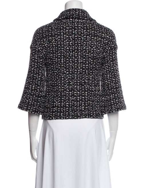 St. John Collection Wool Printed Jacket