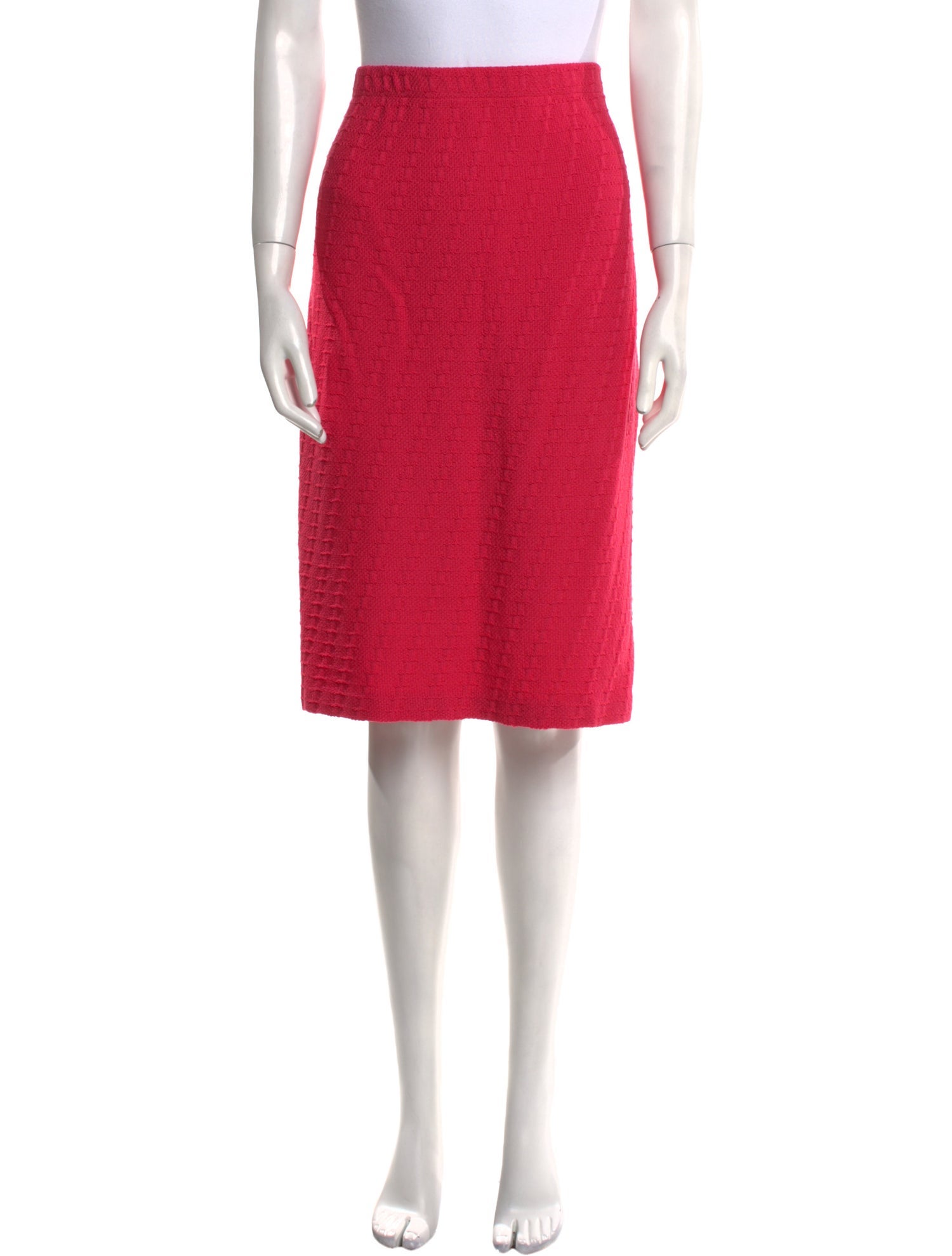 St. John Collection Wool Knee-Length Skirt