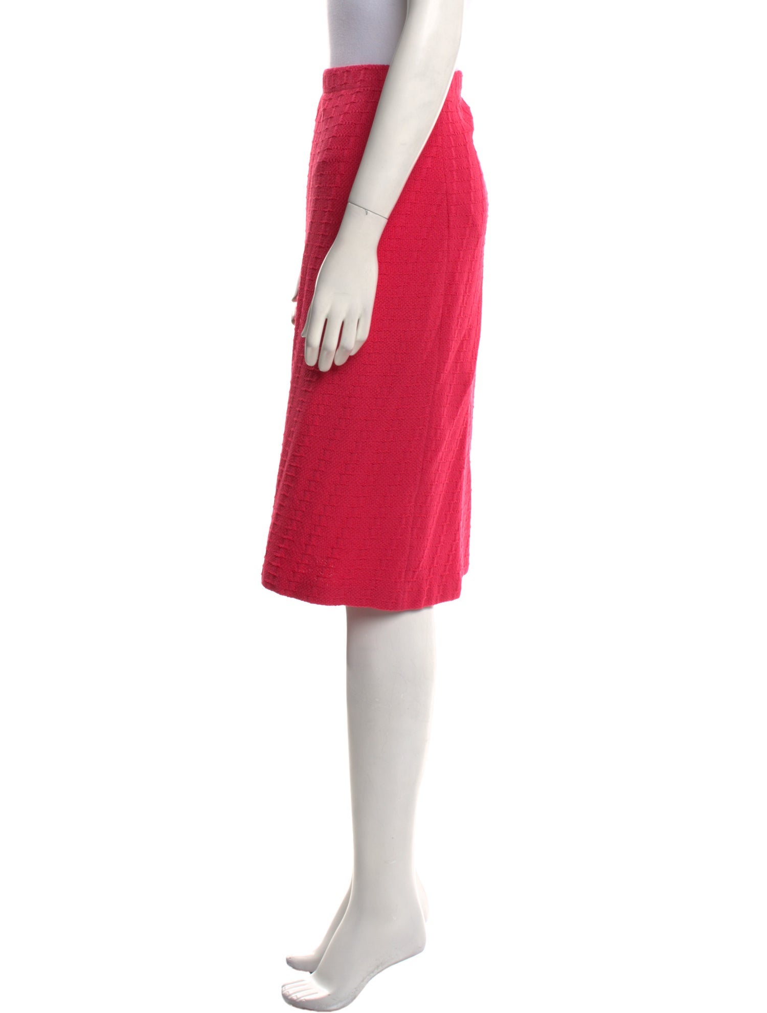 St. John Collection Wool Knee-Length Skirt