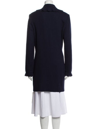 St. John Collection Wool Open Front Sweater