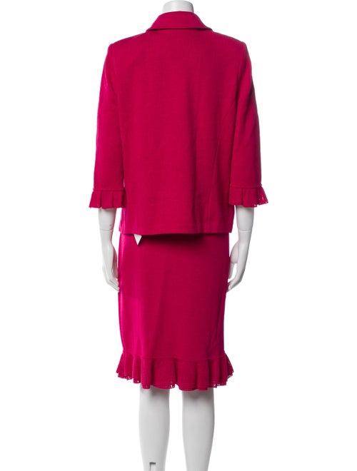 St. John Collection Wool Skirt Set