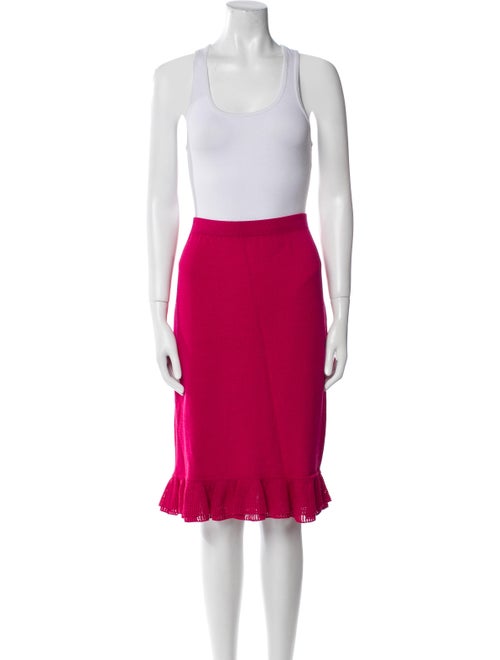 St. John Collection Wool Skirt Set