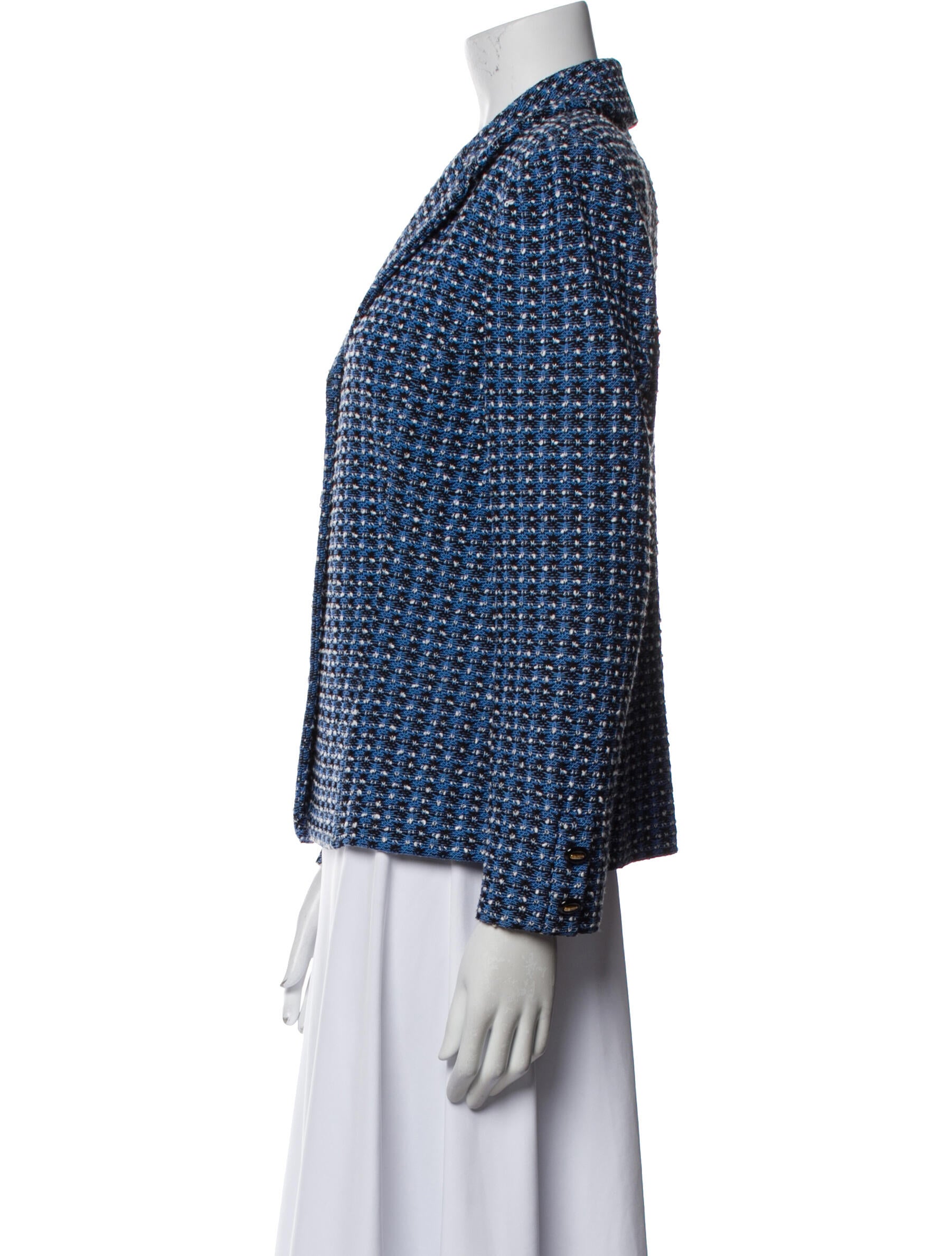 St. John Collection Vintage Printed Blazer