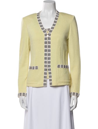 St. John Collection Wool Striped Set