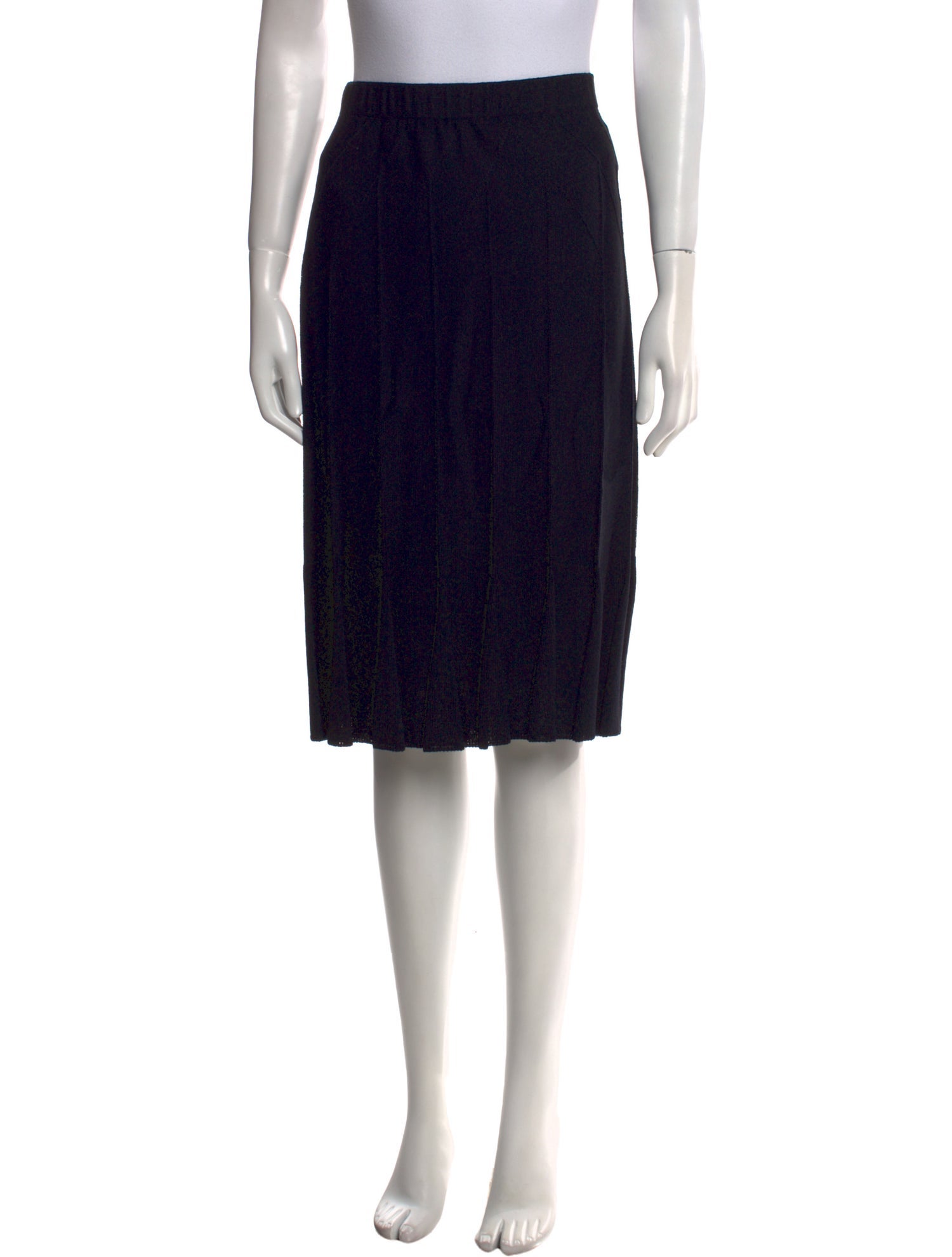 St. John Collection Wool Knee-Length Skirt