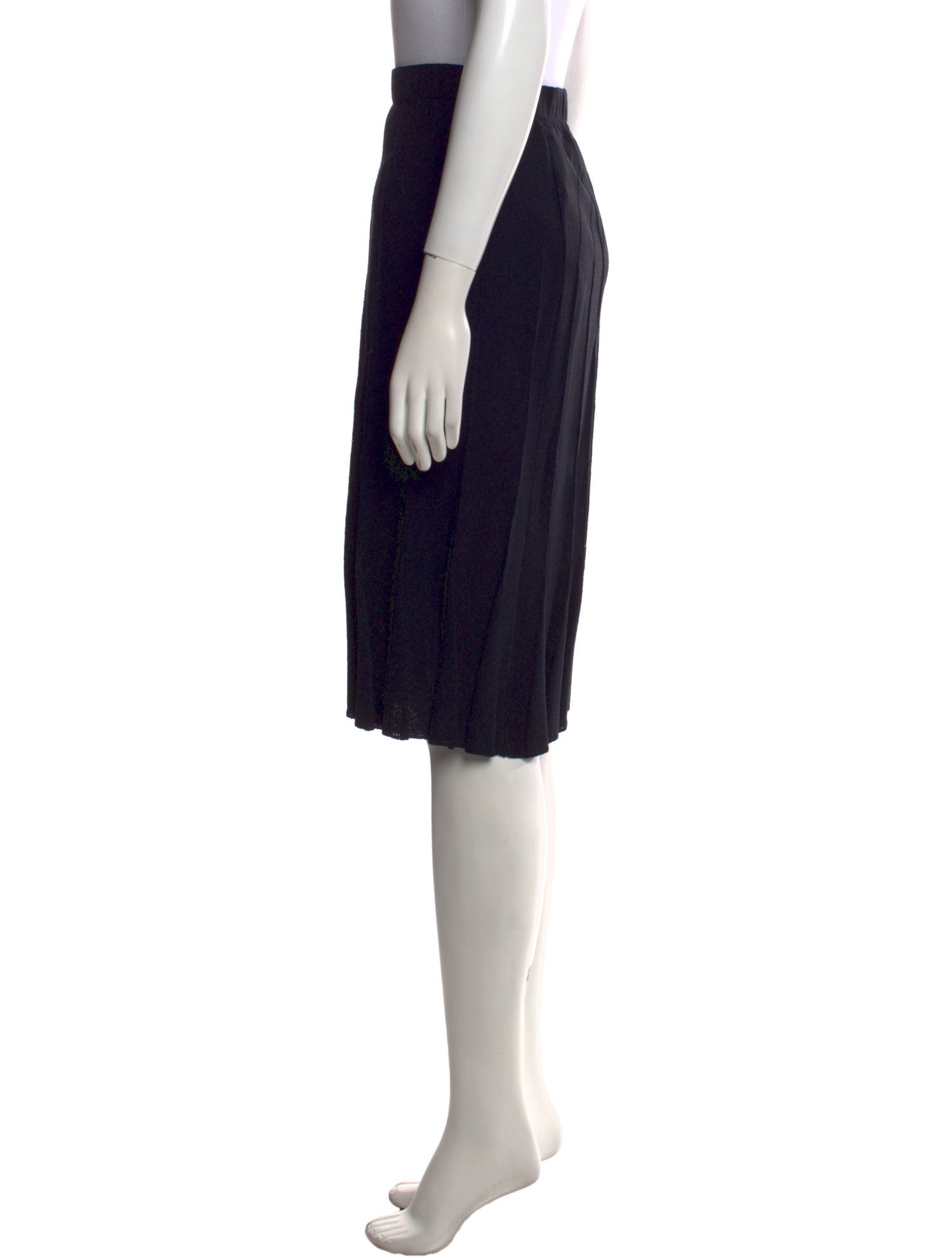 St. John Collection Wool Knee-Length Skirt