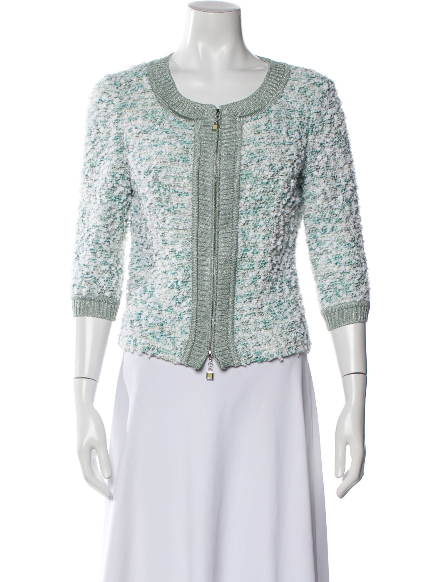 St. John Collection Tweed Pattern Jacket