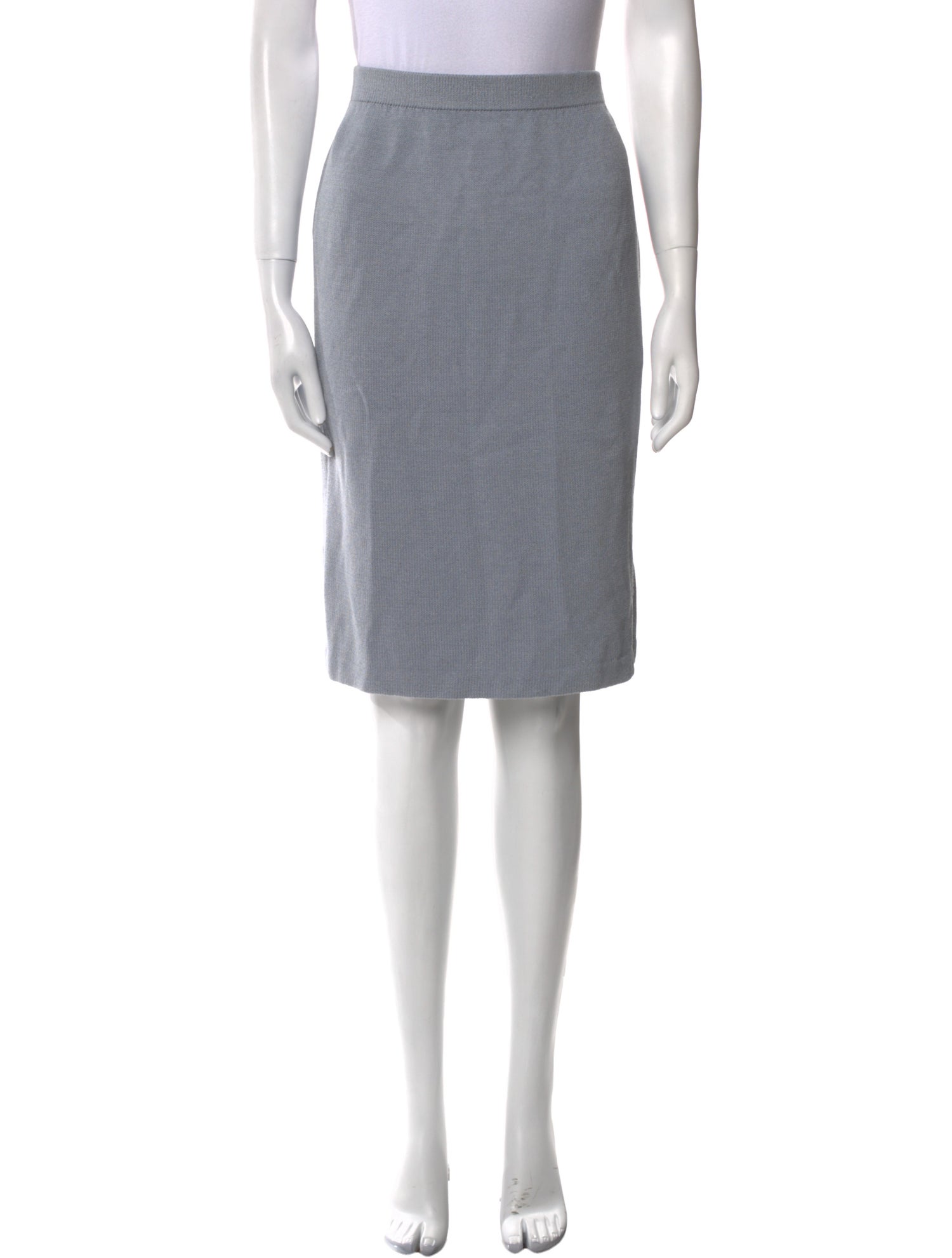 St. John Collection Wool Knee-Length Skirt