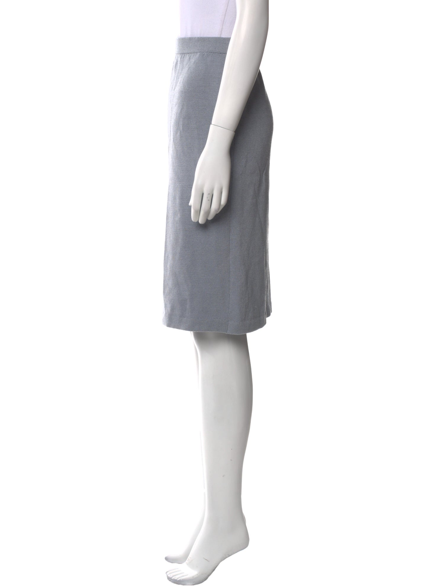St. John Collection Wool Knee-Length Skirt