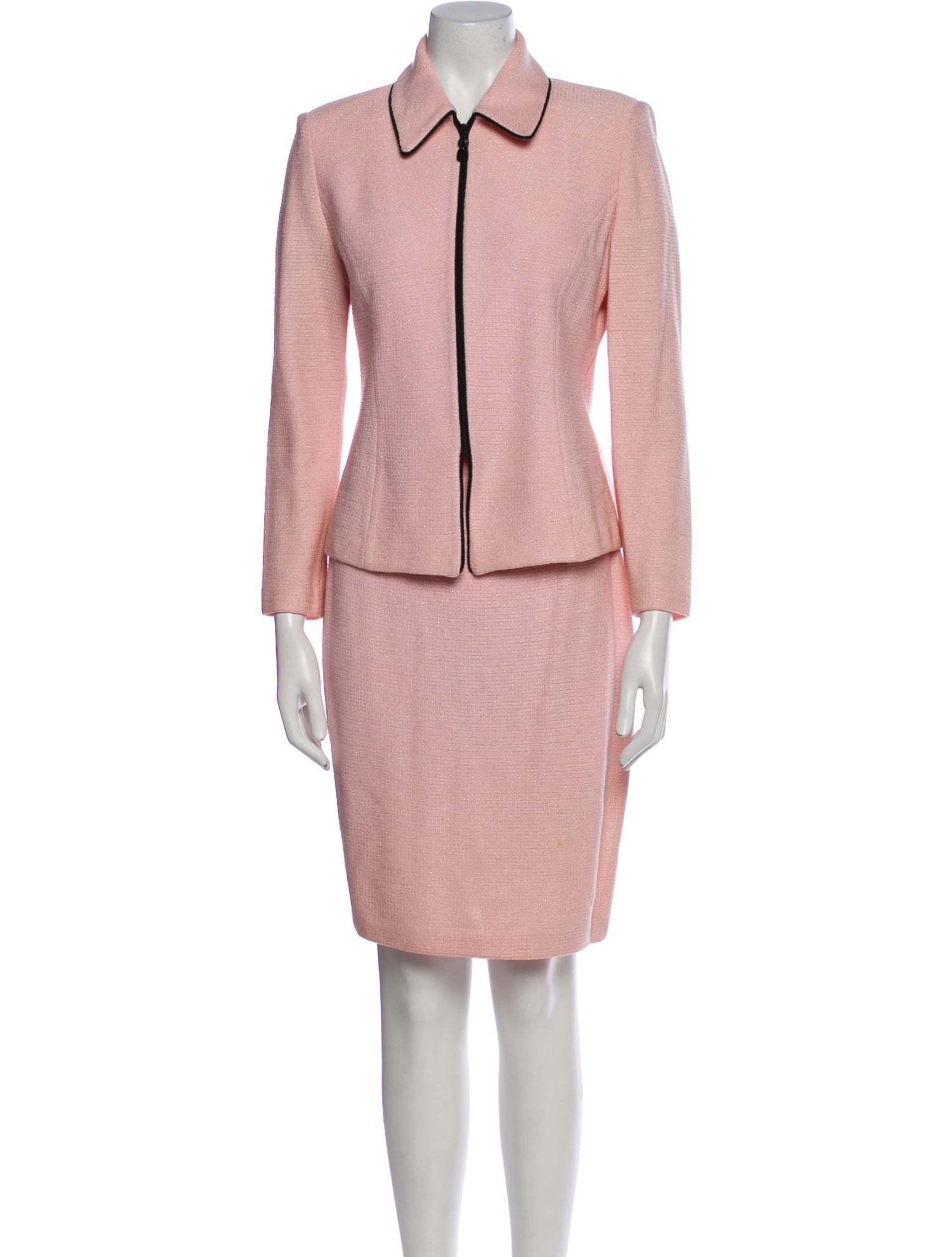 St. John Collection Wool Skirt Set